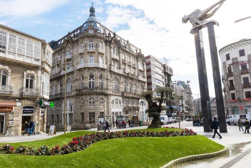 Appartamento Duplex De Lujo En Pleno Centro De La Ciudad. Vigo Esterno foto